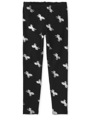 Leggings con purpurina para niñas