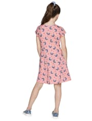 Vestido Niña Estampado Skater