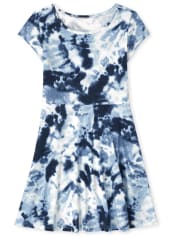 Vestido Niña Estampado Skater