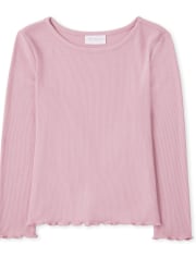Girls Ribbed Top