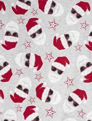 Pijama de algodón de Santa Claus familiar a juego unisex para adultos
