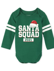 Unisex Baby Matching Family Santa Squad Graphic Bodysuit