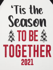 Adult Matching Family Tis The Season Cotton And Fleece Pajamas