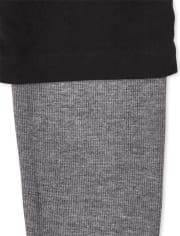 Boys Graphic Thermal 2 In 1 Top