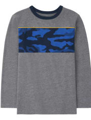 Boys Camo Top