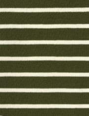 Pack de 3 tops térmicos a rayas de camuflaje para niños