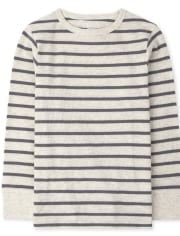 Boys Striped Thermal Top