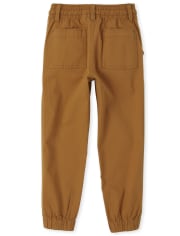 Boys Stretch Pull On Jogger Pants