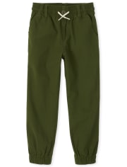 Boys Stretch Pull On Jogger Pants