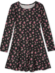 Girls Print Everyday Dress