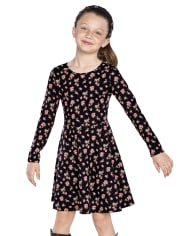 Girls Print Everyday Dress