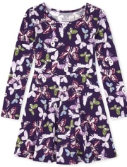 Robe de tous les jours imprimée pour filles