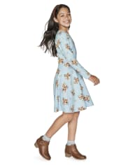 Girls Print Everyday Dress