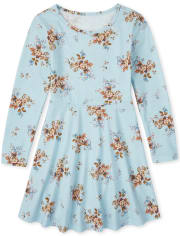 Girls Print Everyday Dress