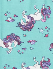 Lot de 2 leggings imprimés pour fille