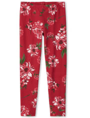 Girls Print Leggings