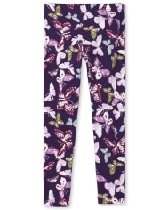 Girls Print Leggings