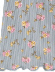 Top Niña Canalé Henley Floral