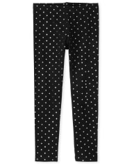 Girls Foil Leggings