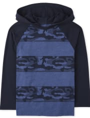 Top con capucha estampado para niños