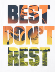 Boys Best Don't Rest Graphic Tee