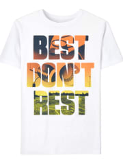 Boys Best Don't Rest Graphic Tee