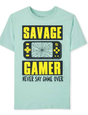 Boys Video Game Graphic Tee