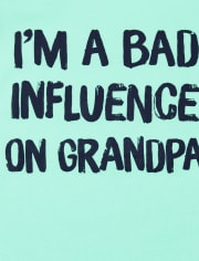 Baby And Toddler Boys Grandpa Graphic Tee