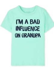 Baby And Toddler Boys Grandpa Graphic Tee