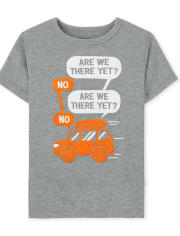 Baby And Toddler Boys Road Trip Graphic Tee