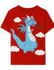 Baby and Toddler Boys Dragon Graphic Tee