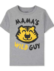 Baby and Toddler Boys Wild Guy Graphic Tee