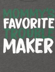 Baby And Toddler Boys Trouble Maker Graphic Tee