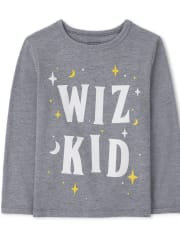 Camiseta con gráfico Wiz Kid para bebés y niños pequeños