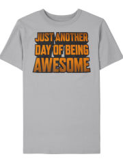 Boys Awesome Graphic Tee