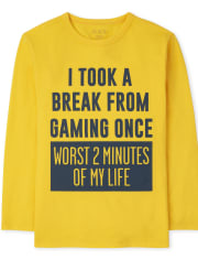 Boys Gaming Humor Graphic Tee