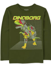 T-shirt graphique Dinoborg pour garçons