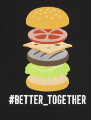 Boys Burger Graphic Tee