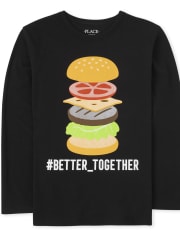 Boys Burger Graphic Tee