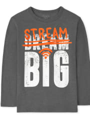 Boys Stream Big Graphic Tee