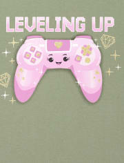 Girls Video Game Graphic Tee