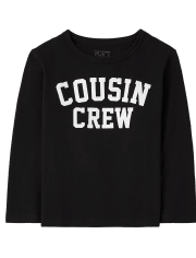 Unisex Baby And Toddler Matching Family Cousin Crew Graphic Tee