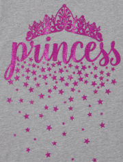 Girls Princess Graphic Tee