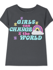 Girls Change The World Graphic Tee