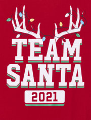 Tee-shirt graphique unisexe pour adultes assortis à l'équipe familiale du Père Noël
