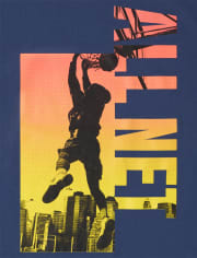 Basketball Art All Over Graphic Tee by ArtByStretch