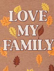 Lot de 2 t-shirts graphiques d'automne pour filles