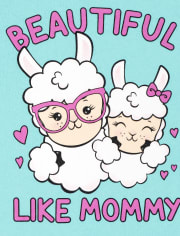Baby and Toddler Girls Mommy Graphic Tee