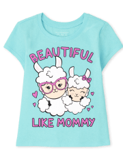 Baby and Toddler Girls Mommy Graphic Tee
