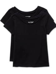 Baby And Niños pequeños Niña Camiseta 2-Pack